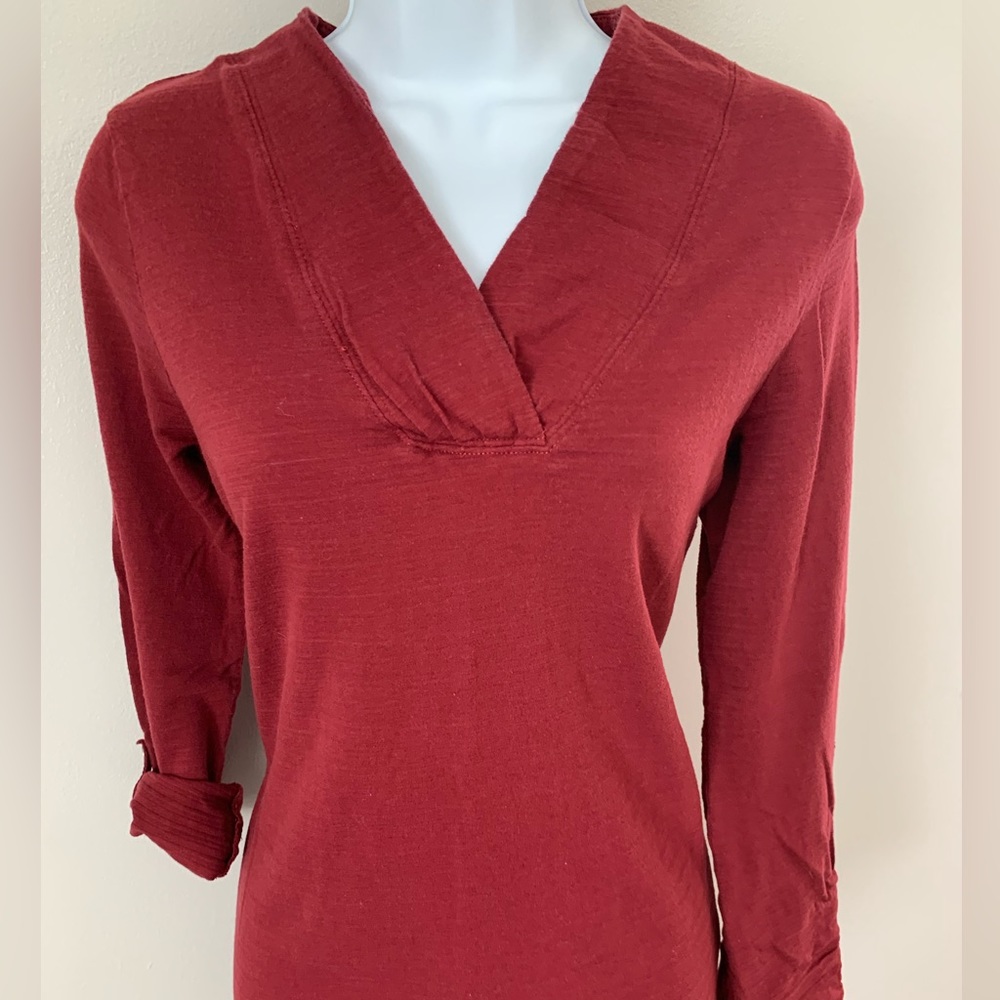 Natural Reflections V-Neck Top